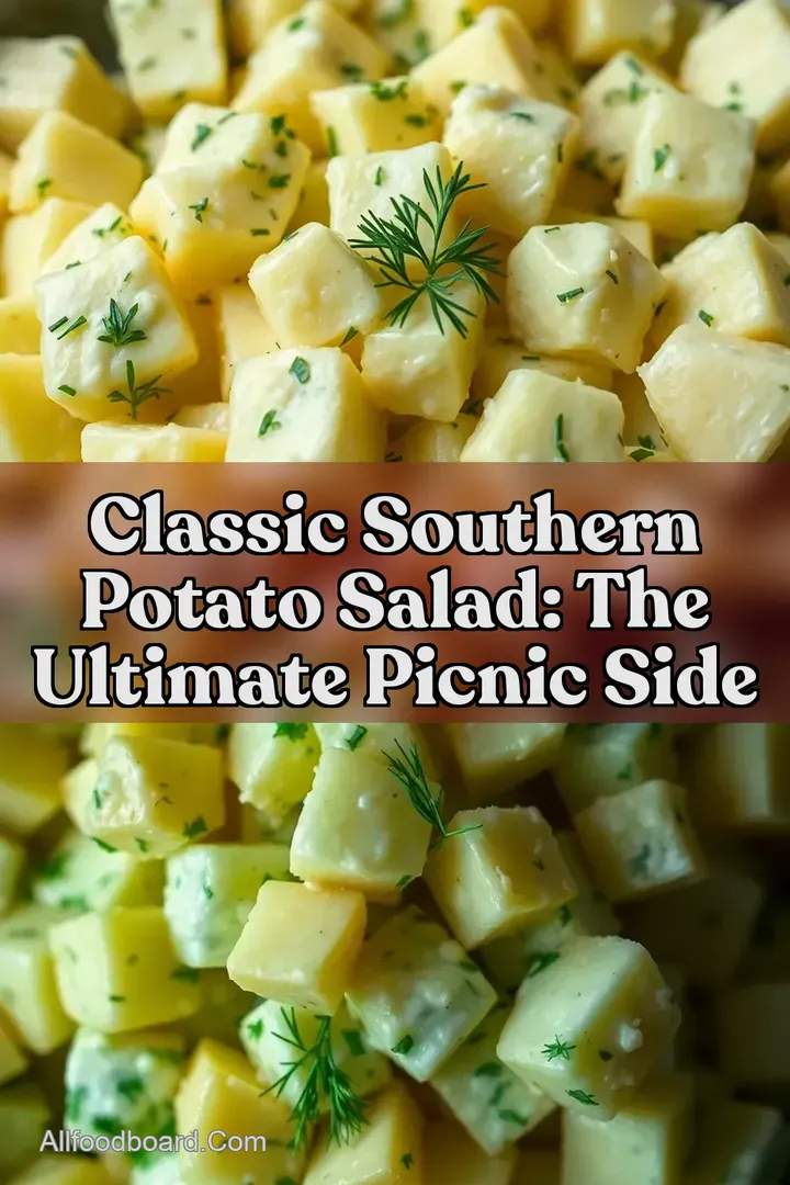 Classic Southern Potato Salad: The Ultimate Picnic Side