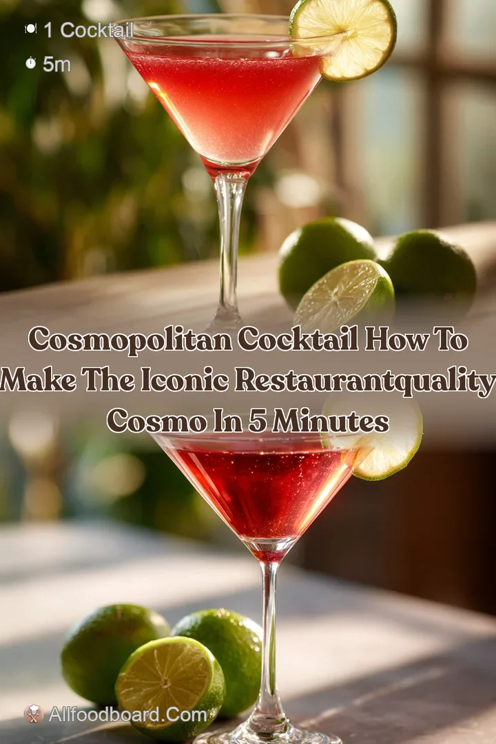 Cosmopolitan Cocktail How to Make the Iconic RestaurantQuality Cosmo in 5 Minutes