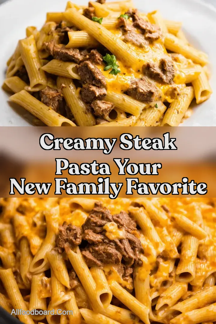 Creamy Steak Pasta Your New Family Favorite