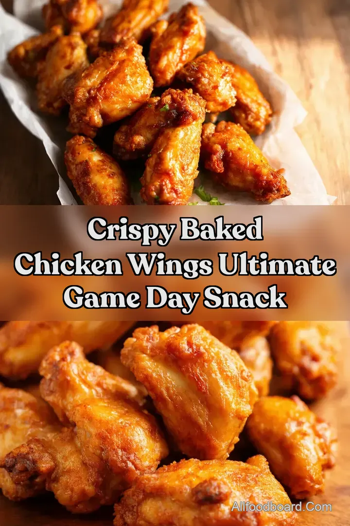 Crispy Baked Chicken Wings Ultimate Game Day Snack