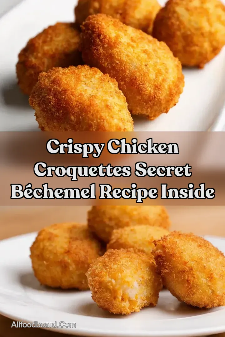 Crispy Chicken Croquettes Secret Béchemel Recipe Inside