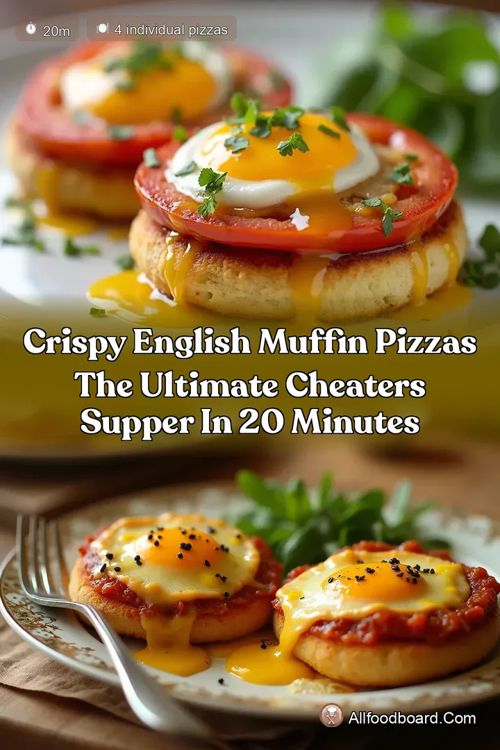 Crispy English Muffin Pizzas The Ultimate Cheaters Supper in 20 Minutes