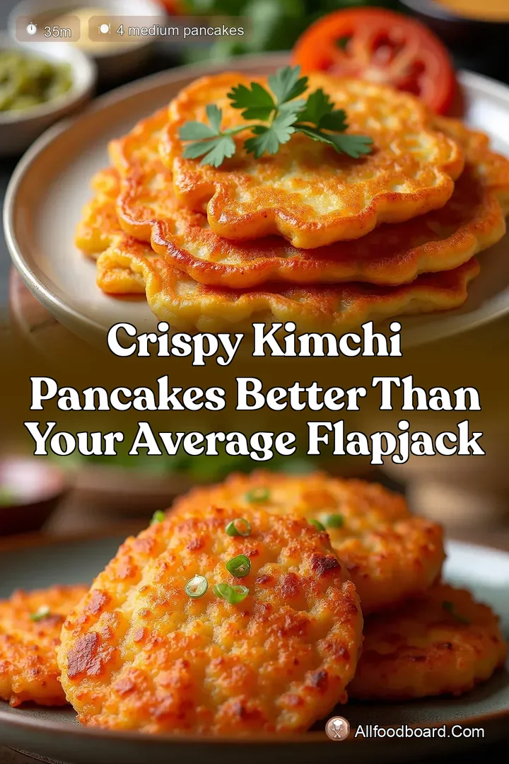 Crispy Kimchi Pancakes Better Than Your Average Flapjack