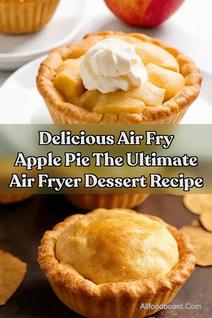 Delicious Air Fry Apple Pie The Ultimate Air Fryer Dessert Recipe