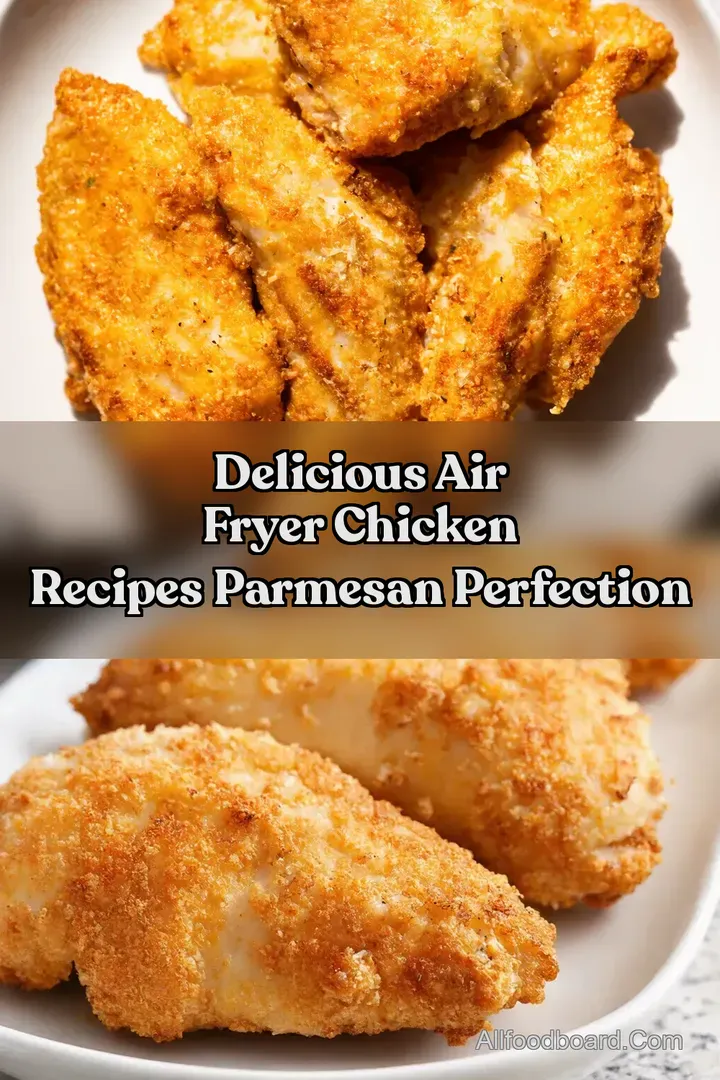 Delicious Air Fryer Chicken Recipes Parmesan Perfection