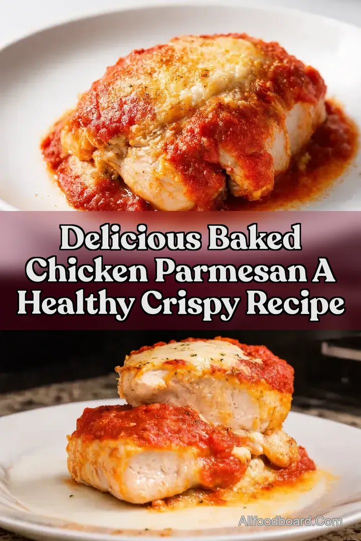 Delicious Baked Chicken Parmesan A Healthy Crispy Recipe