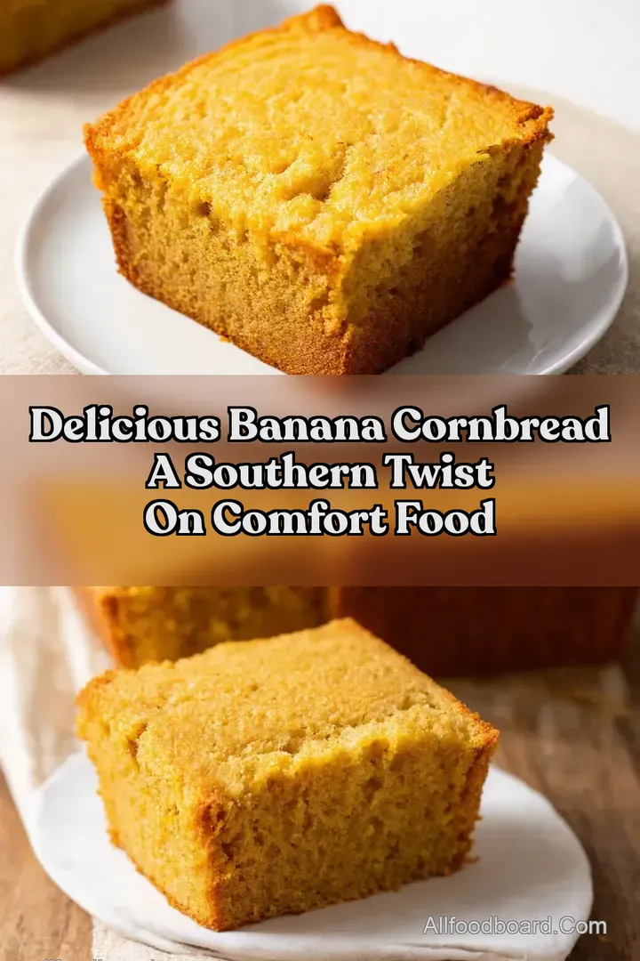Delicious Banana Cornbread A Southern Twist on Comfort Food