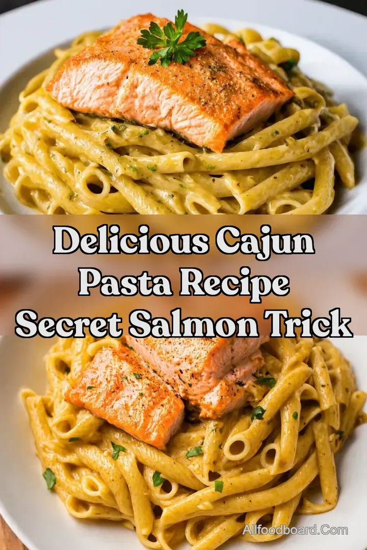 Delicious Cajun Pasta Recipe Secret Salmon Trick