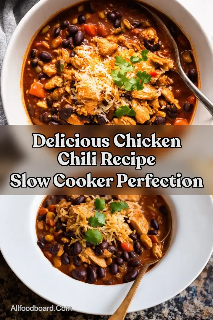 Delicious Chicken Chili Recipe Slow Cooker Perfection