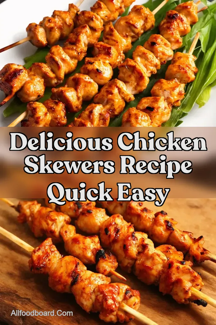 Delicious Chicken Skewers Recipe Quick Easy