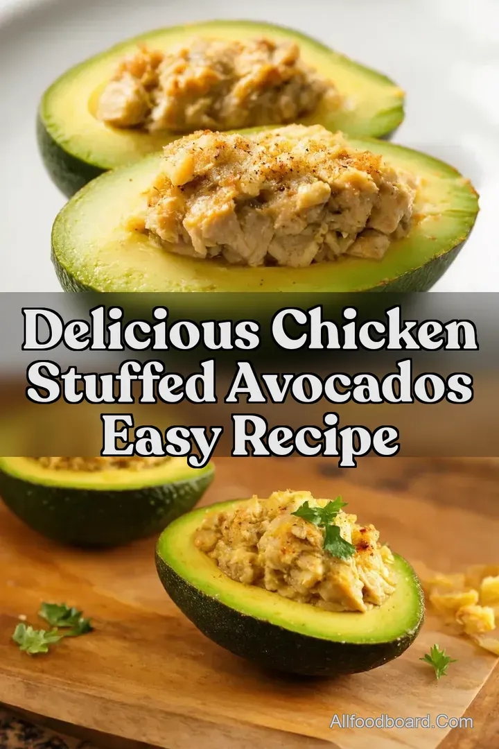 Delicious Chicken Stuffed Avocados Easy Recipe