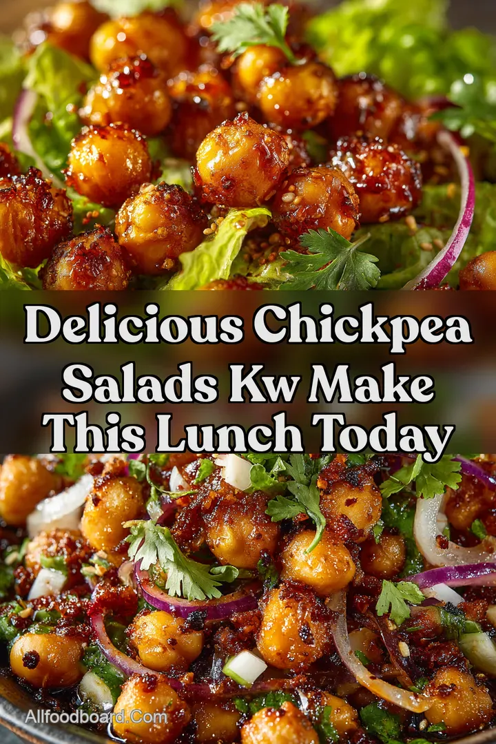 Delicious Chickpea Salads kw Make This Lunch Today
