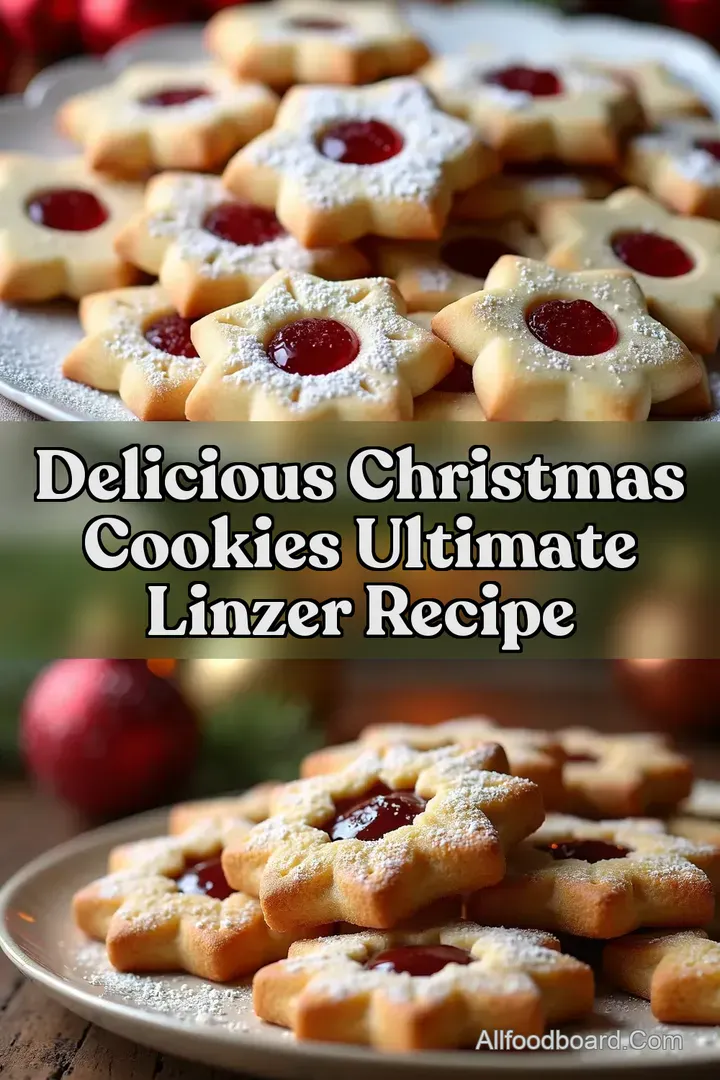 Delicious Christmas Cookies Ultimate Linzer Recipe