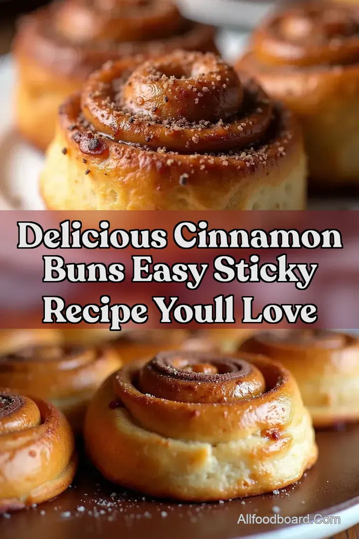 Delicious Cinnamon Buns Easy Sticky Recipe Youll Love