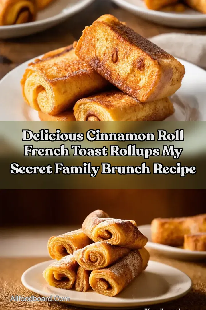 Delicious Cinnamon Roll French Toast RollUps My Secret Family Brunch Recipe