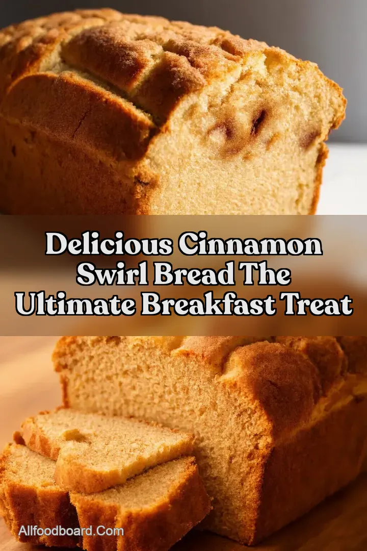 Delicious Cinnamon Swirl Bread The Ultimate Breakfast Treat