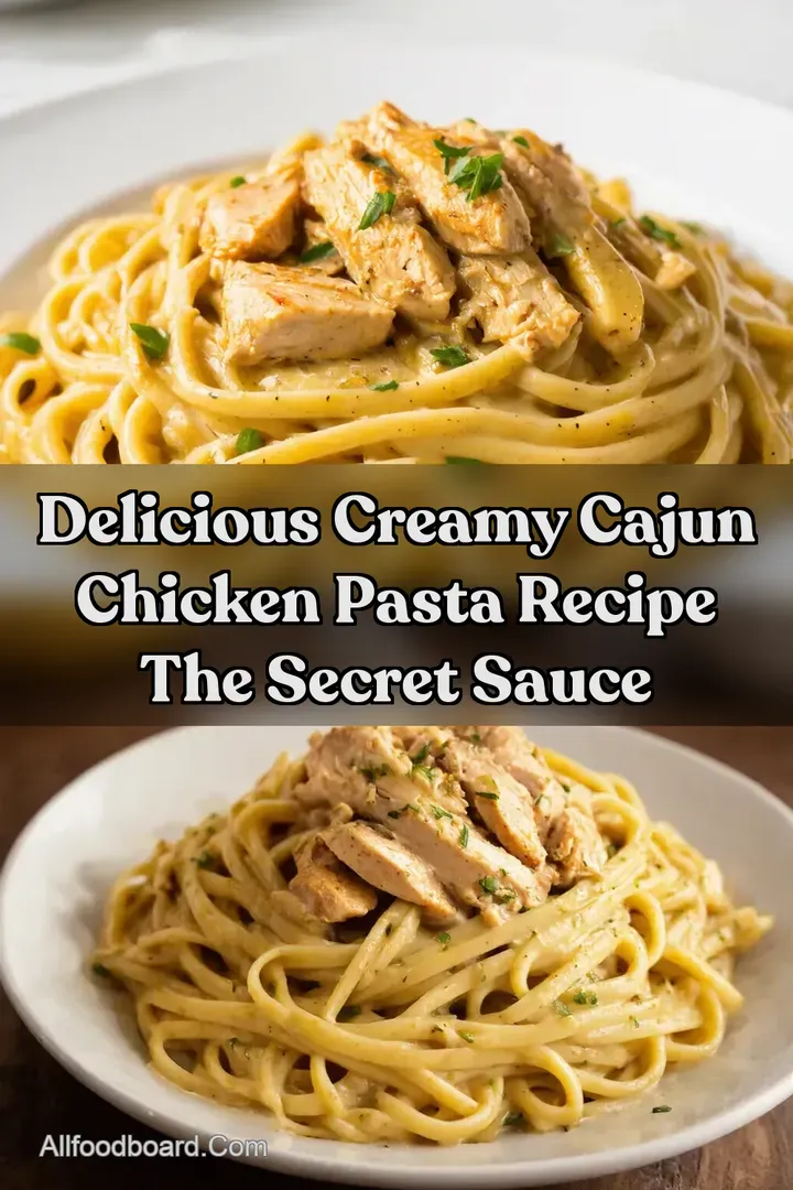 Delicious Creamy Cajun Chicken Pasta Recipe The Secret Sauce