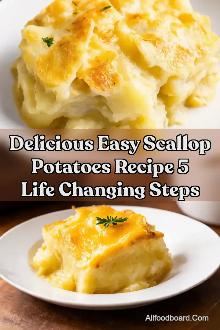 Delicious Easy Scallop Potatoes Recipe 5 Life Changing Steps