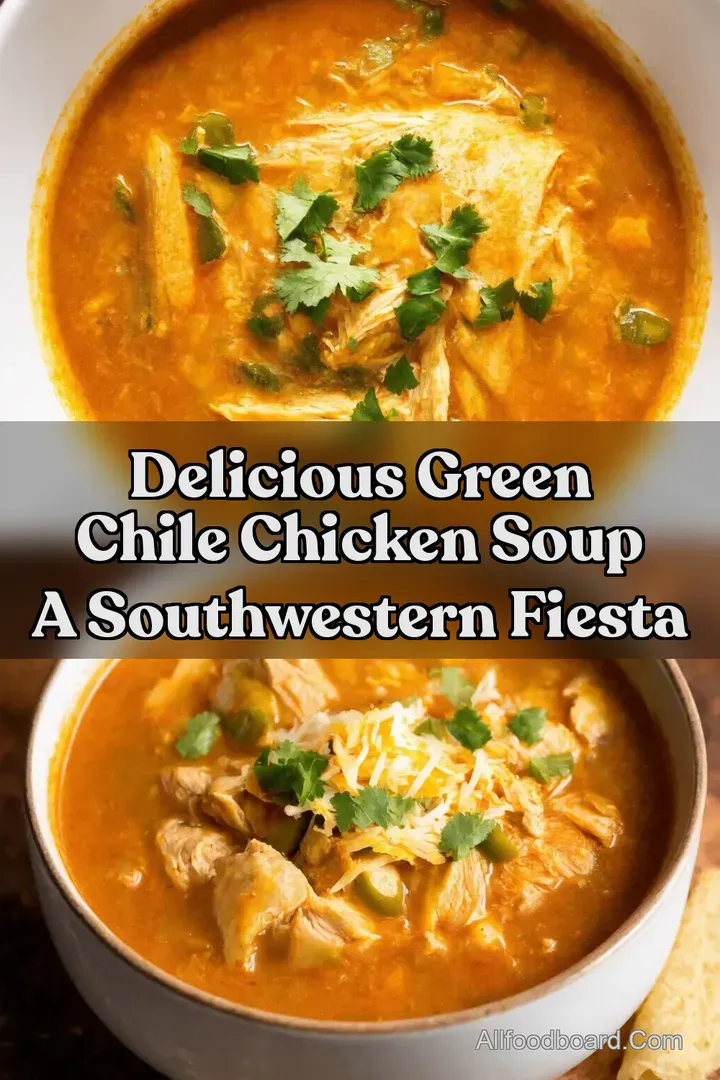 Delicious Green Chile Chicken Soup A Southwestern Fiesta