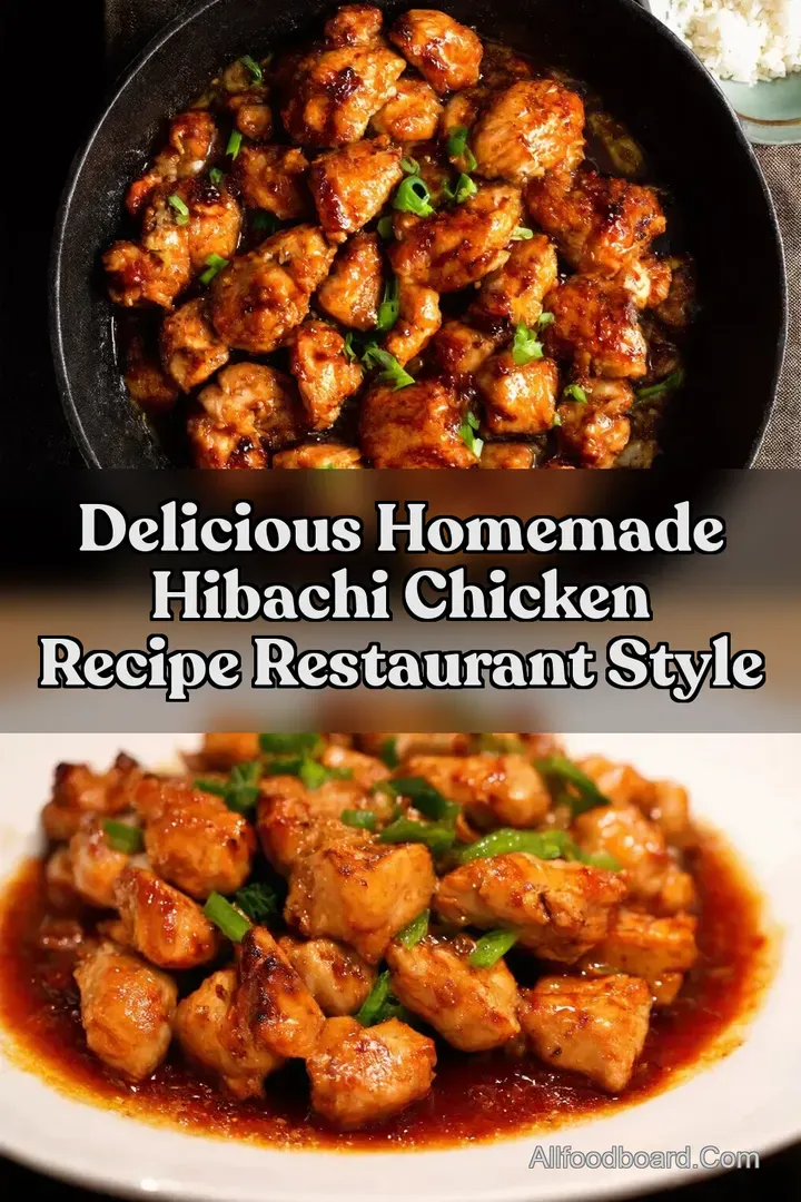 Delicious Homemade Hibachi Chicken Recipe Restaurant Style : PIN FOR LATER Delicious Homemade Hibachi Chicken Recipe Restaurant Style