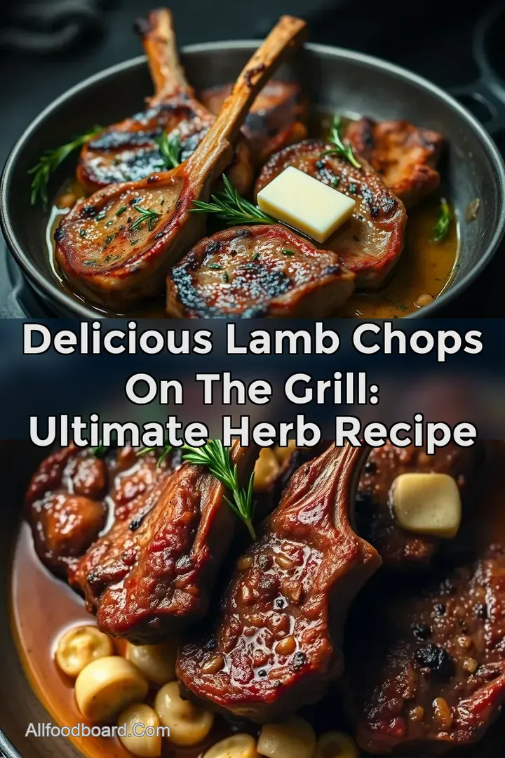 Delicious Lamb Chops On The Grill: Ultimate Herb Recipe