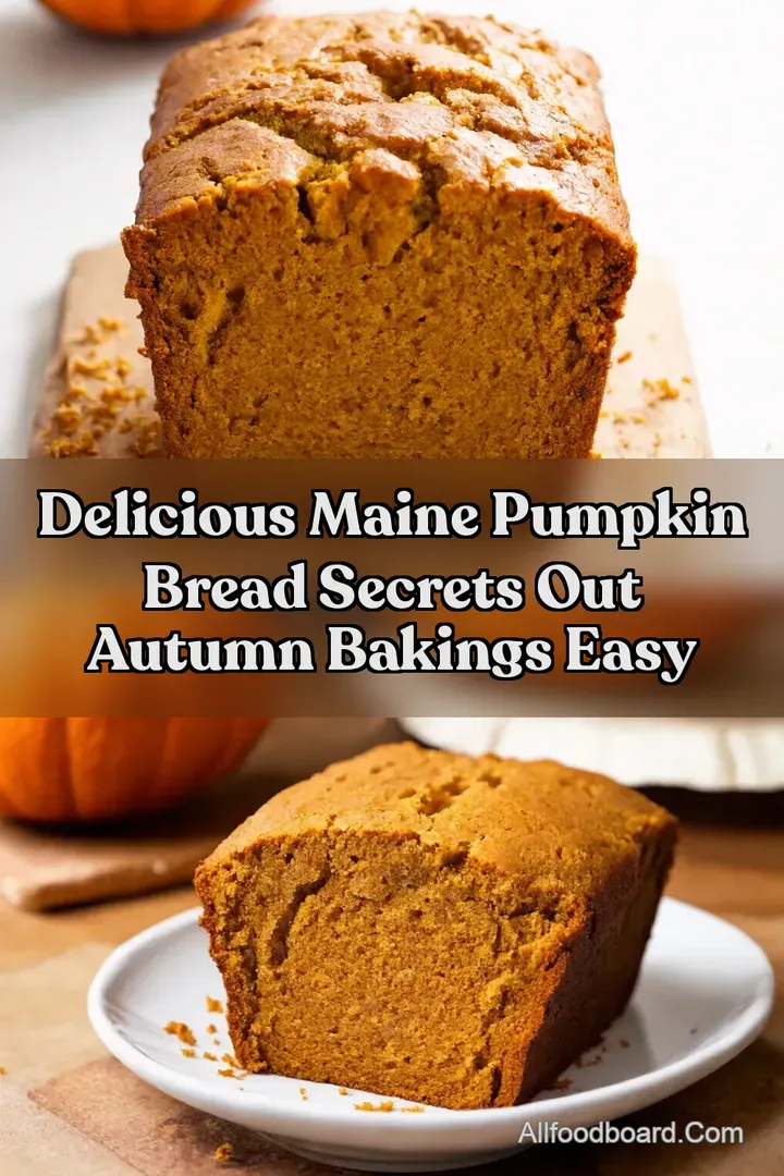 Delicious Maine Pumpkin Bread Secrets Out Autumn Bakings Easy