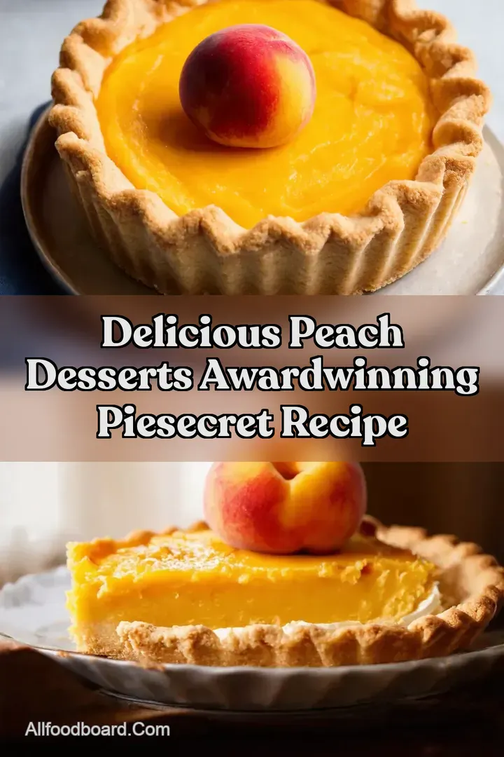 Delicious Peach Desserts AwardWinning PieSecret Recipe : PIN FOR LATER Delicious Peach Desserts AwardWinning PieSecret Recipe
