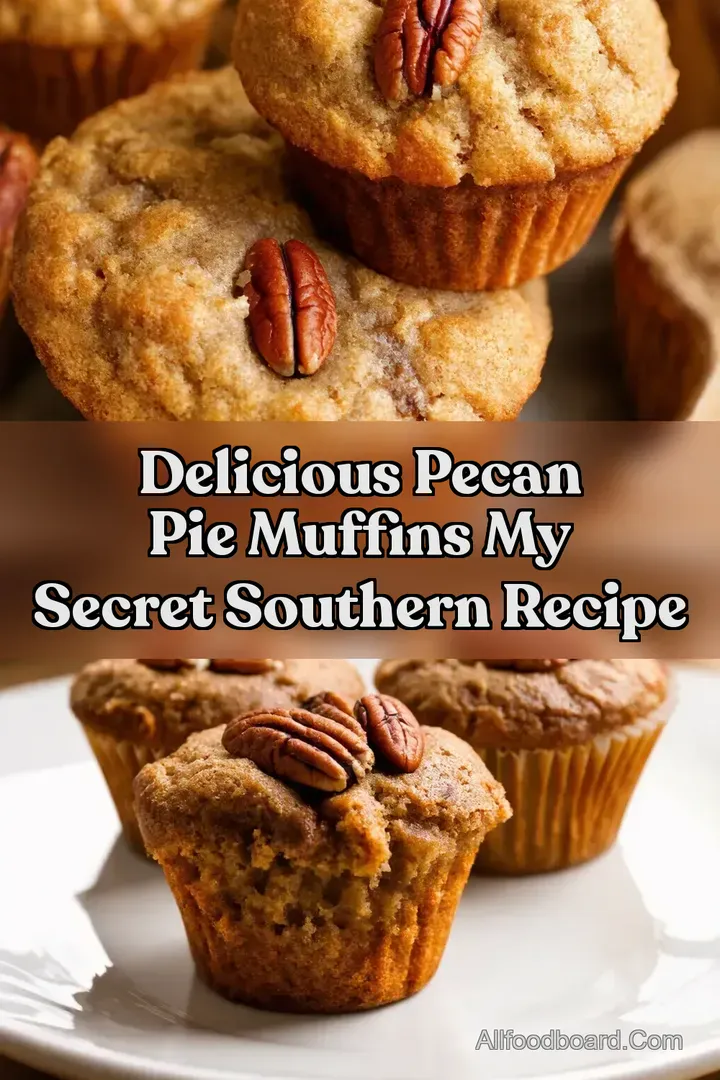 Delicious Pecan Pie Muffins My Secret Southern Recipe