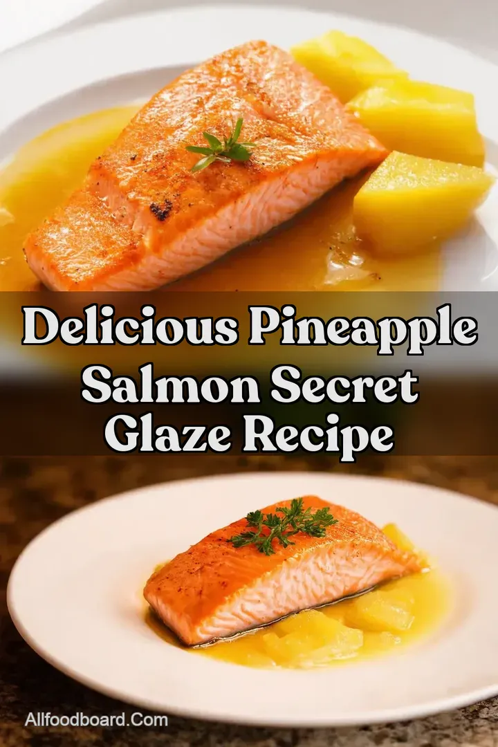 Delicious Pineapple Salmon Secret Glaze Recipe : PIN FOR LATER Delicious Pineapple Salmon Secret Glaze Recipe