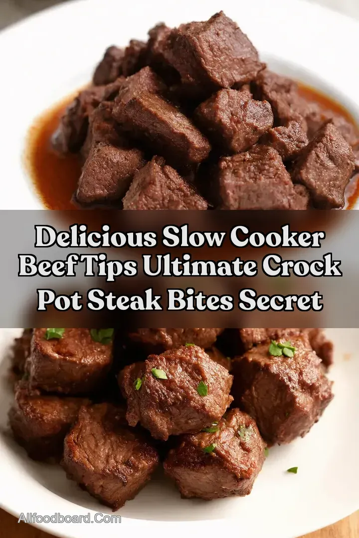 Delicious Slow Cooker Beef Tips Ultimate Crock Pot Steak Bites Secret