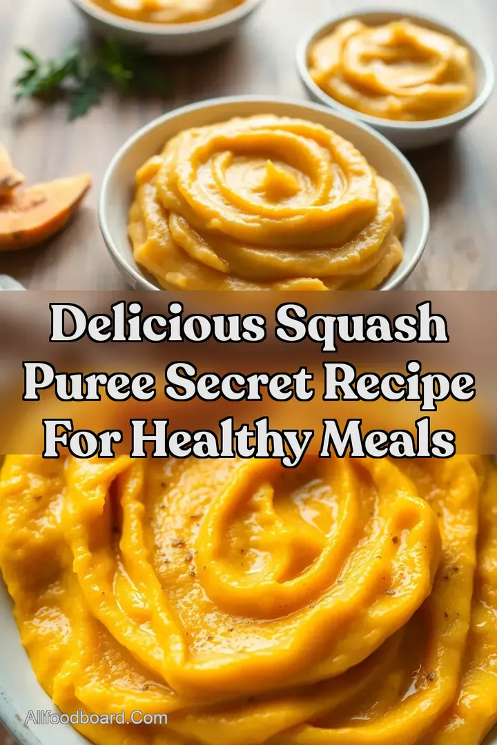 Delicious Squash Puree Secret Recipe for Healthy Meals : PIN FOR LATER Delicious Squash Puree Secret Recipe for Healthy Meals