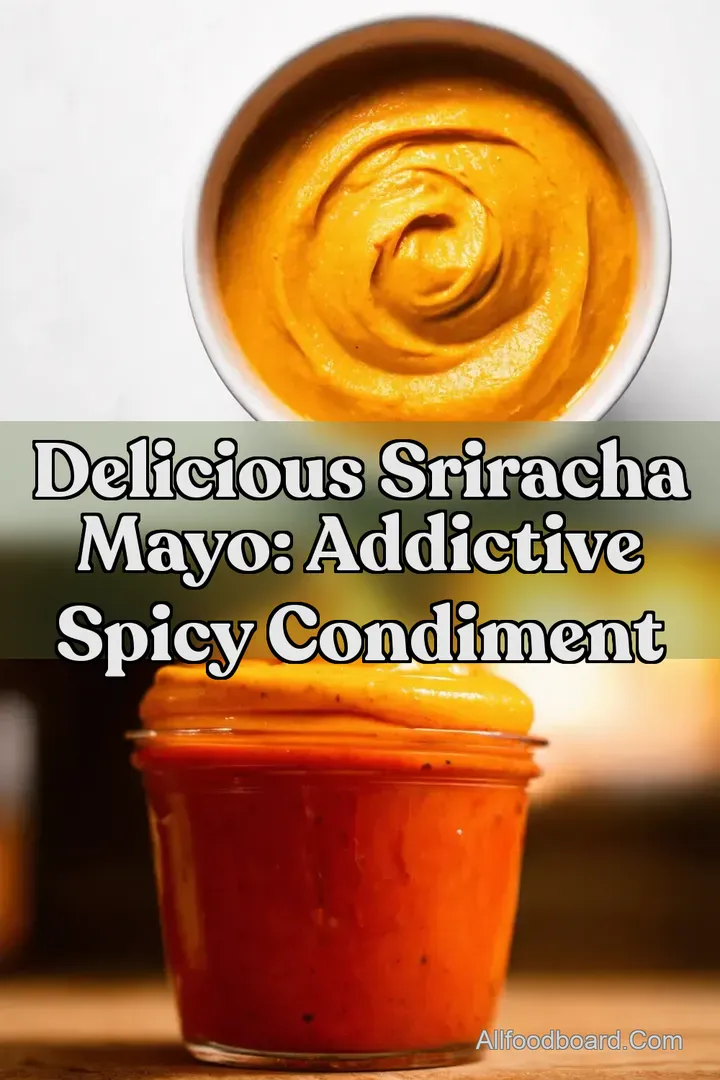 Delicious Sriracha Mayo: Addictive Spicy Condiment : PIN FOR LATER Delicious Sriracha Mayo: Addictive Spicy Condiment