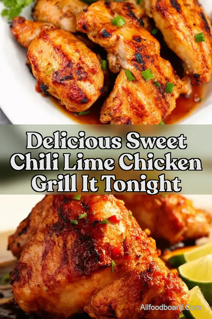 Delicious Sweet Chili Lime Chicken Grill It Tonight