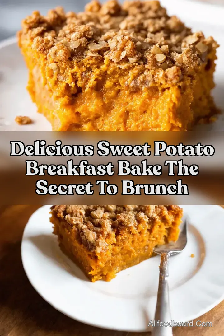 Delicious Sweet Potato Breakfast Bake The Secret to Brunch