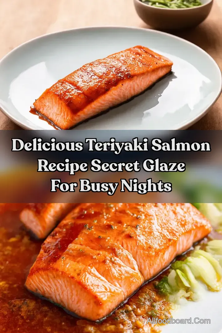 Delicious Teriyaki Salmon Recipe Secret Glaze For Busy Nights : PIN FOR LATER Delicious Teriyaki Salmon Recipe Secret Glaze For Busy Nights