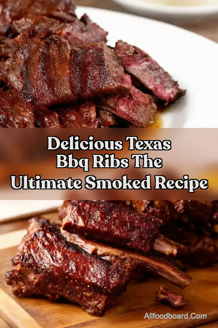 Delicious Texas BBQ Ribs The Ultimate Smoked Recipe