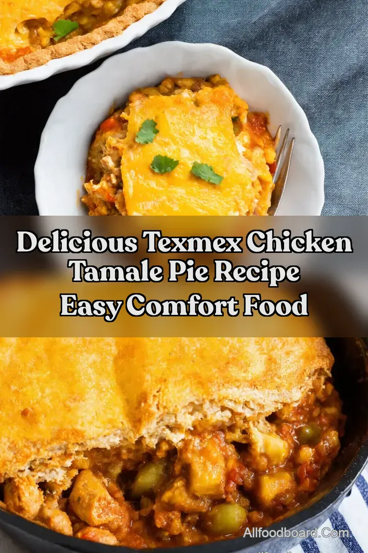 Delicious TexMex Chicken Tamale Pie Recipe Easy Comfort Food : PIN FOR LATER Delicious TexMex Chicken Tamale Pie Recipe Easy Comfort Food