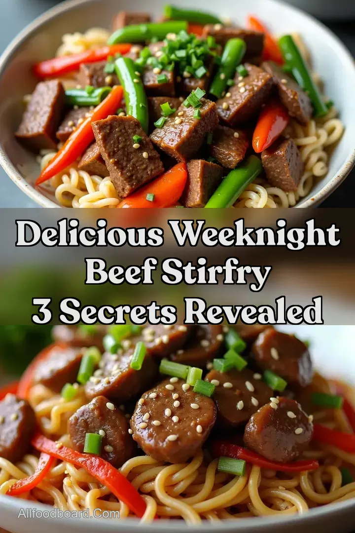 Delicious Weeknight Beef StirFry 3 Secrets Revealed