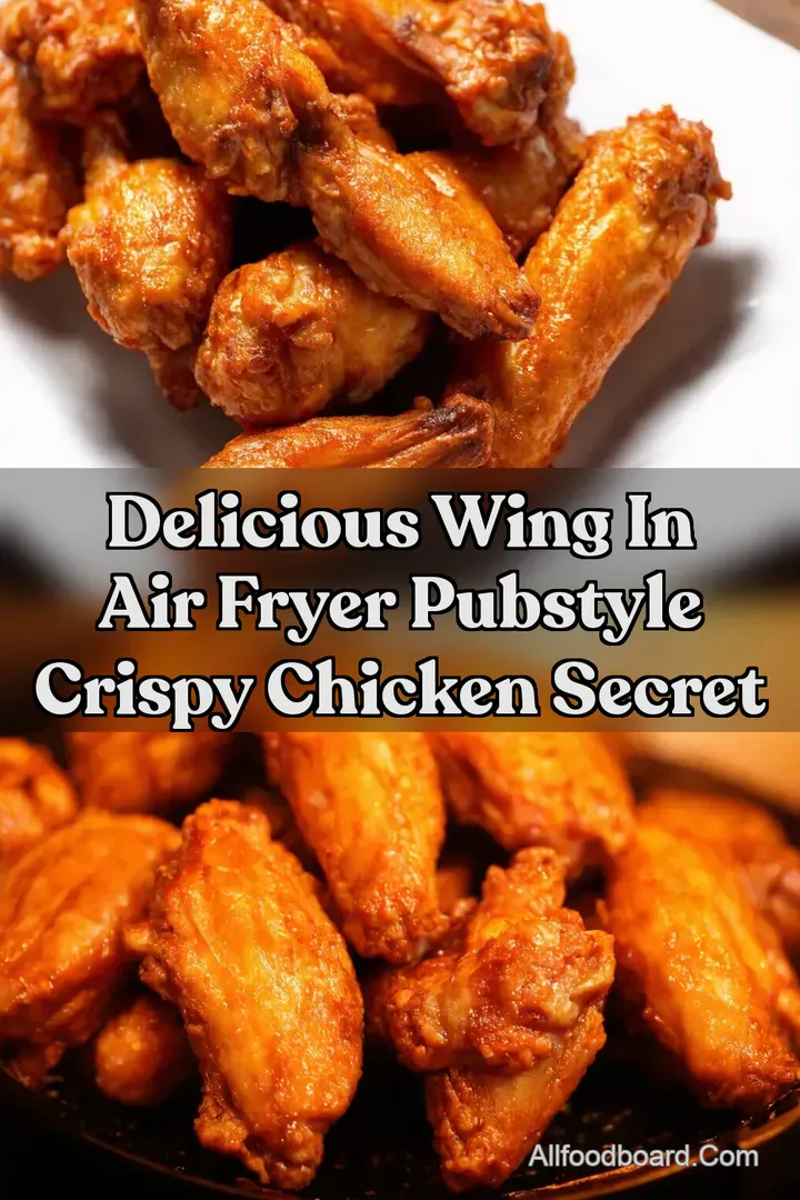 Delicious Wing In Air Fryer PubStyle Crispy Chicken Secret