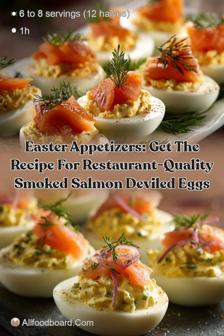 Easter Appetizers: Get the Recipe for Restaurant-Quality Smoked Salmon Deviled Eggs