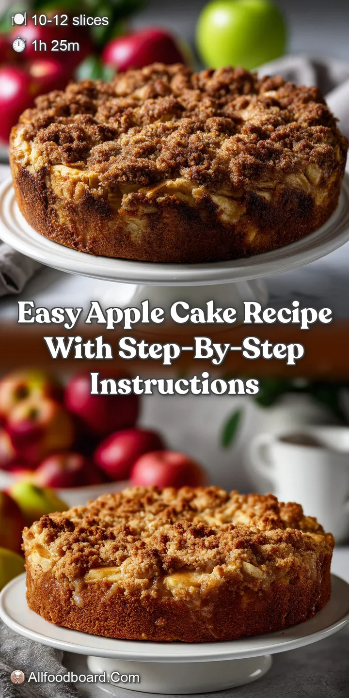 Easy Apple Cake Recipe with Step-by-step Instructions