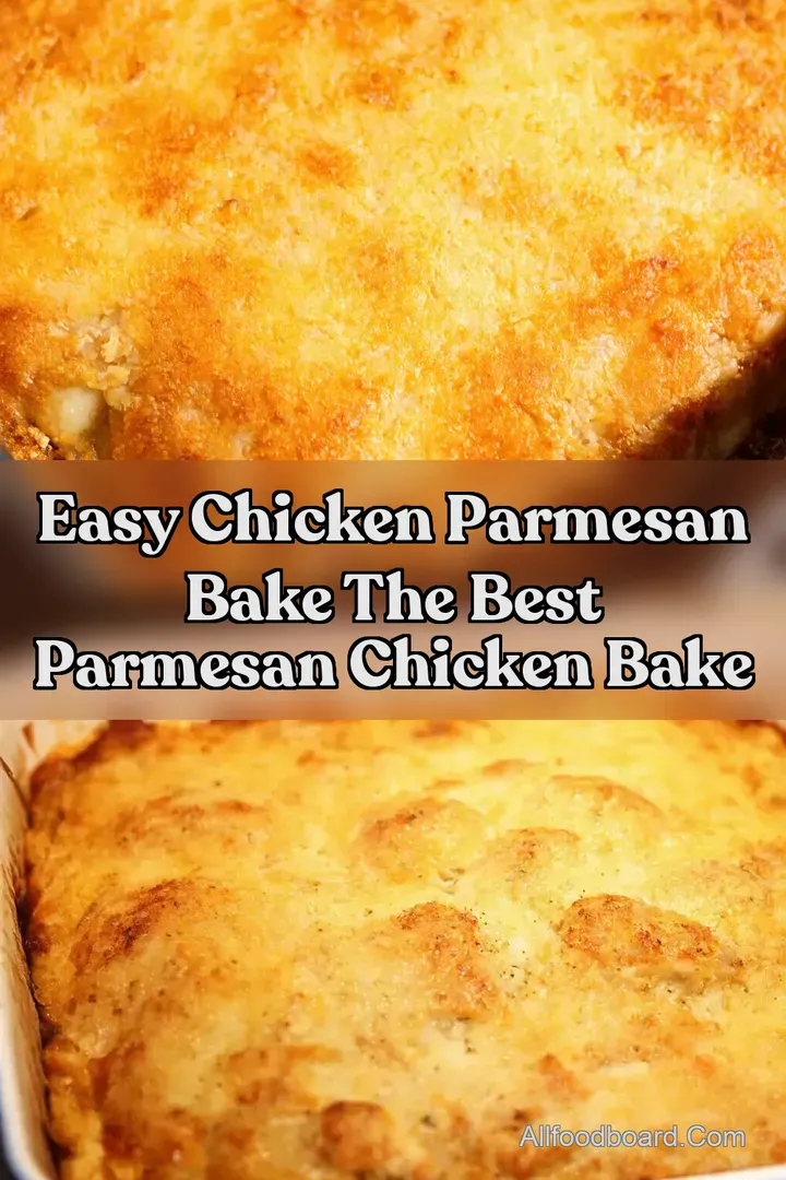 Easy Chicken Parmesan Bake The Best Parmesan Chicken Bake