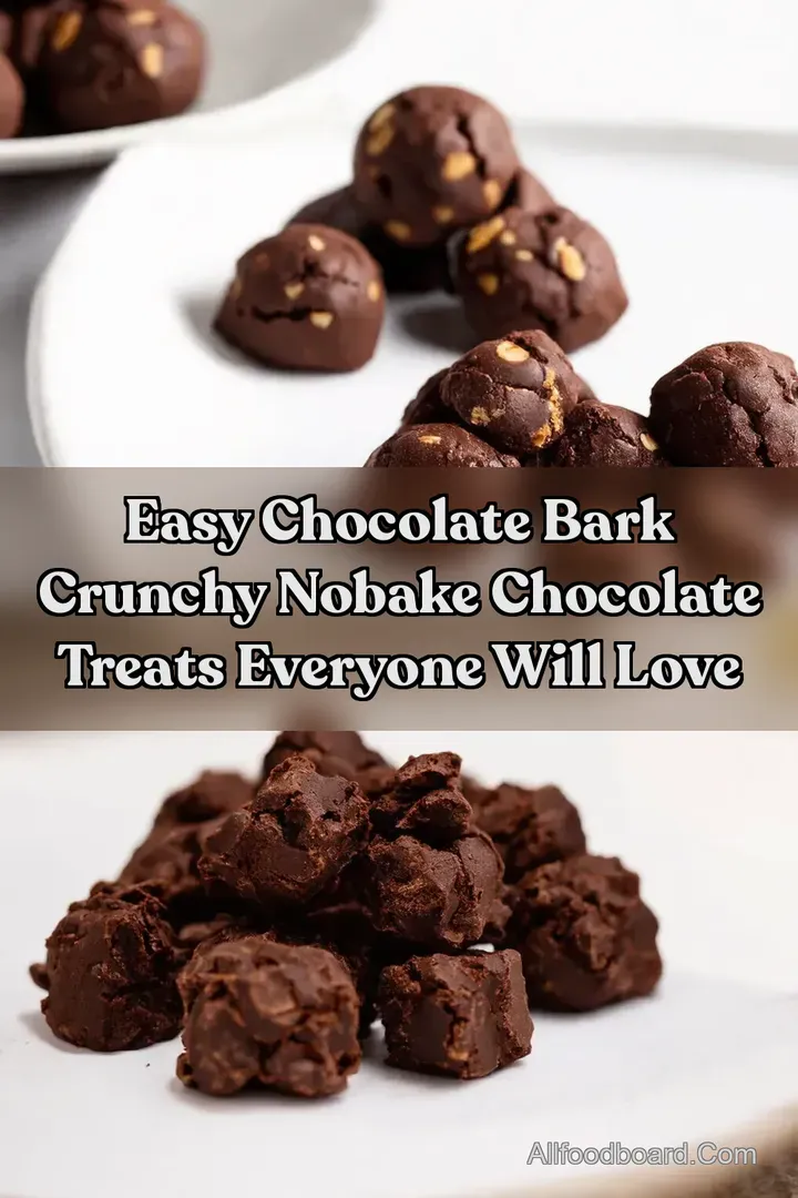 Easy Chocolate Bark Crunchy NoBake Chocolate Treats Everyone Will Love