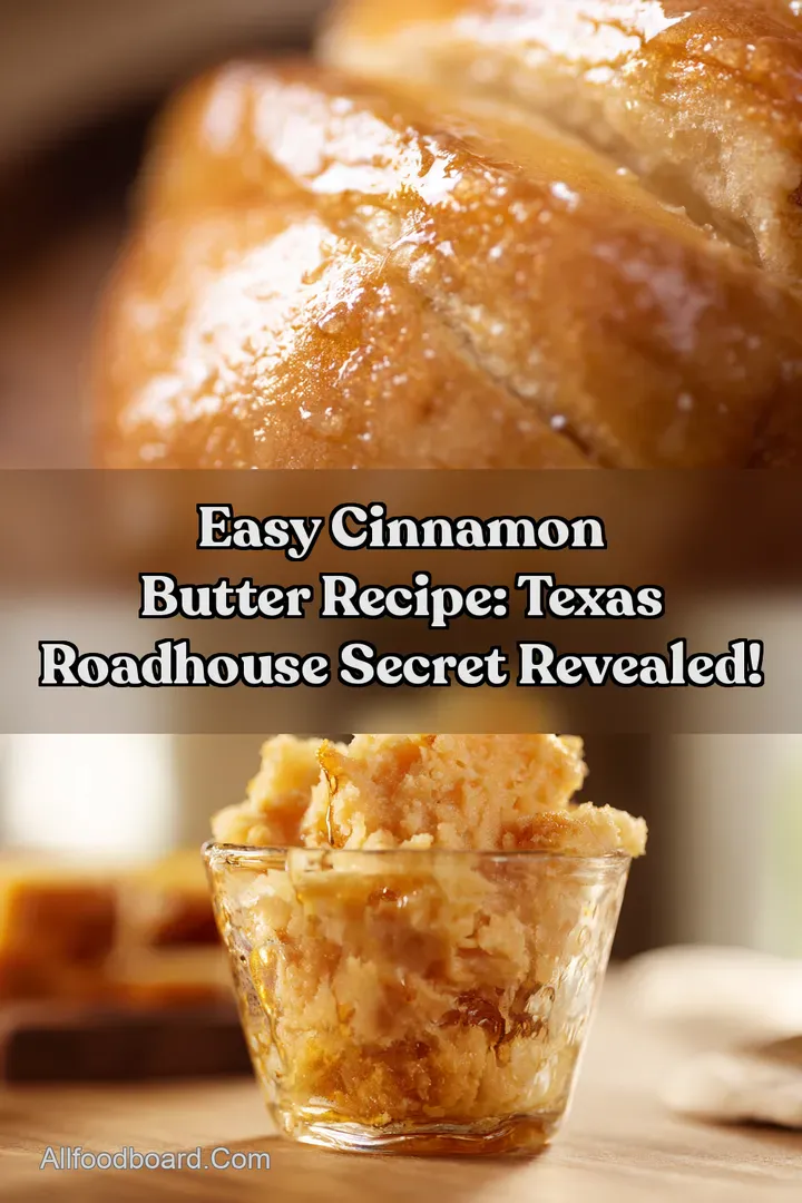 Easy Cinnamon Butter Recipe: Texas Roadhouse Secret Revealed! : PIN FOR LATER Easy Cinnamon Butter Recipe: Texas Roadhouse Secret Revealed!