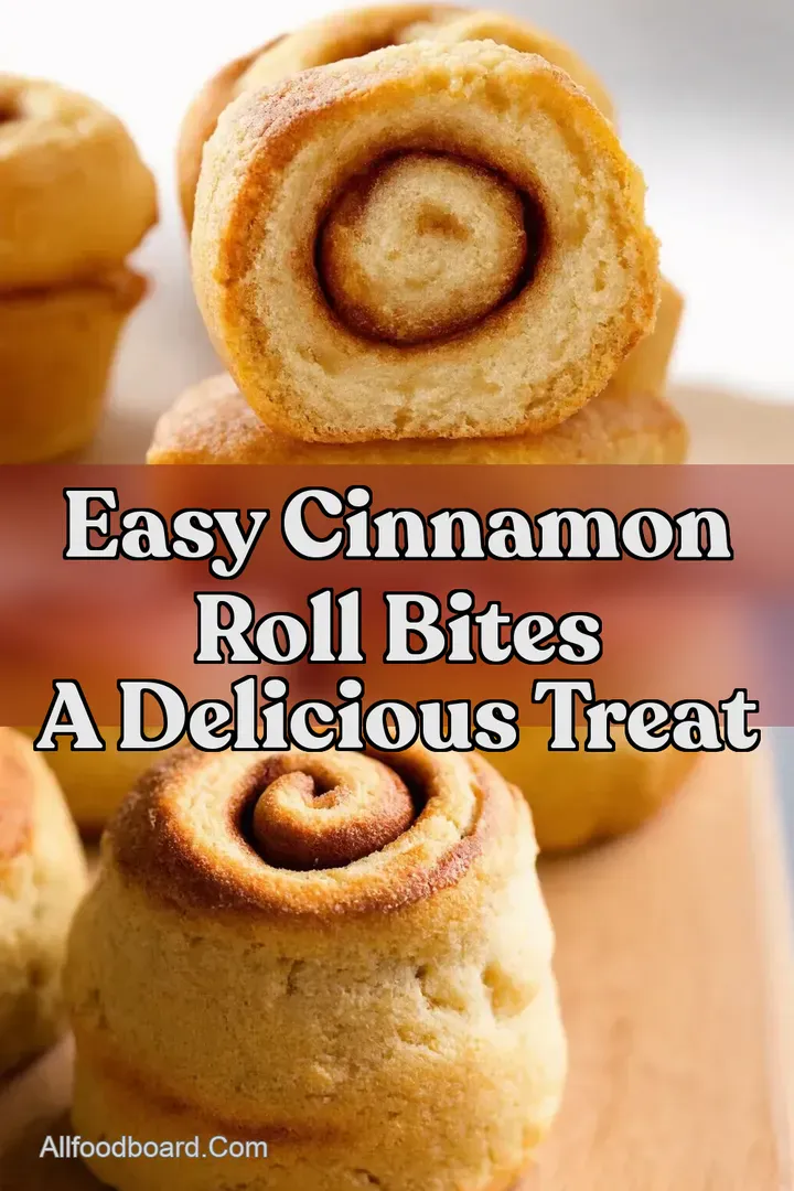 Easy Cinnamon Roll Bites A Delicious Treat