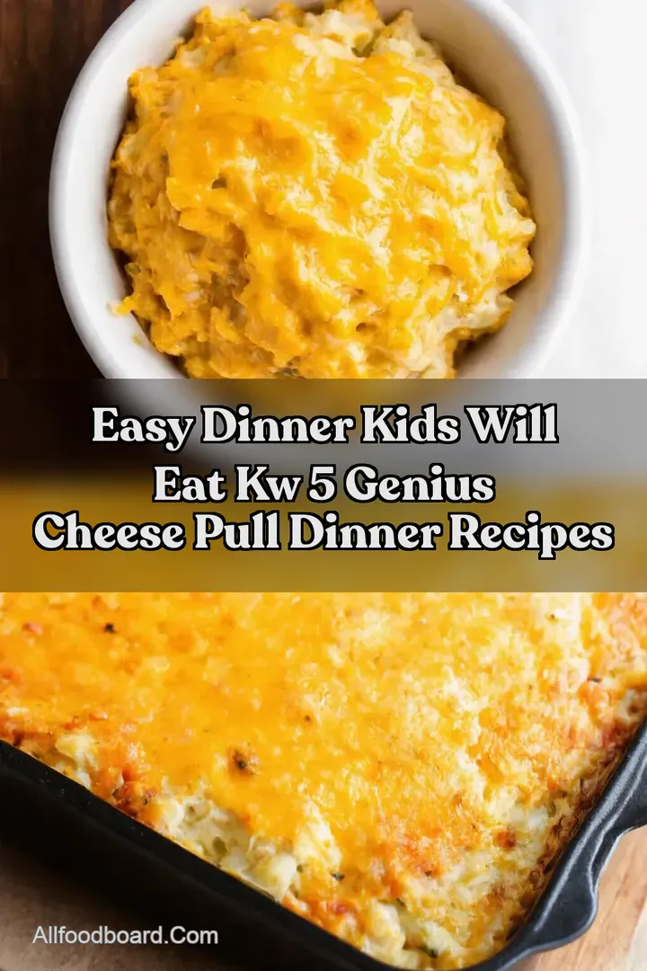 Easy Dinner Kids Will Eat kw 5 Genius Cheese Pull Dinner Recipes