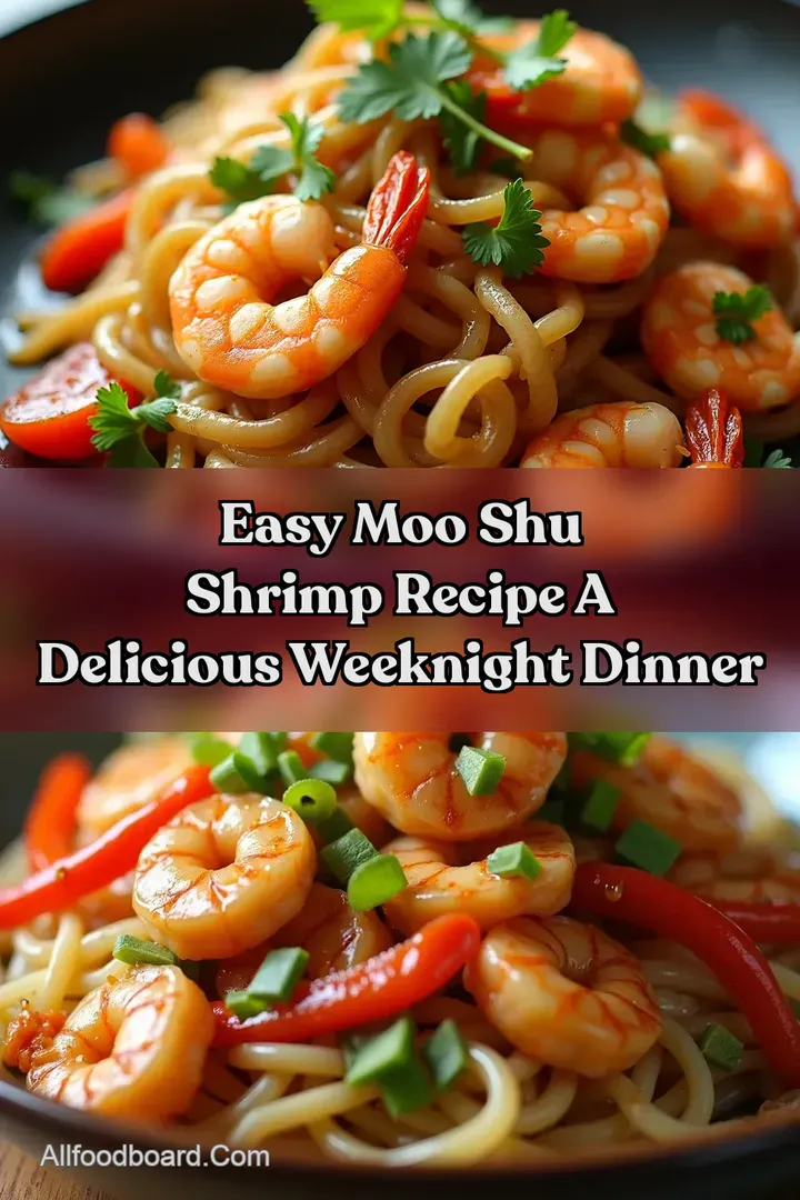 Easy Moo Shu Shrimp Recipe A Delicious Weeknight Dinner