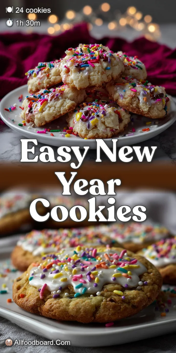 Close-up of a single cookie showcases a delightful blend of textures: smooth icing and a crisp edge, with bright, vibrant ...