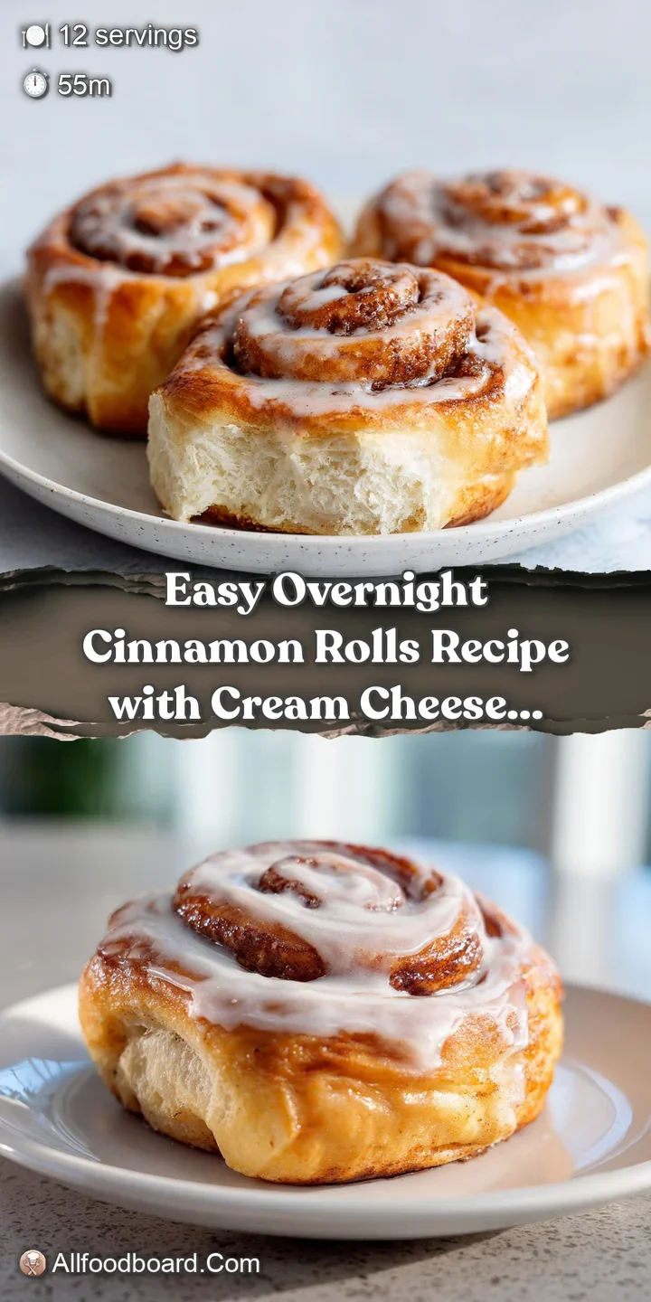 Close-up of a warm, swirled cinnamon roll; the rich, creamy frosting glistening against the soft, golden-brown pastry layers.