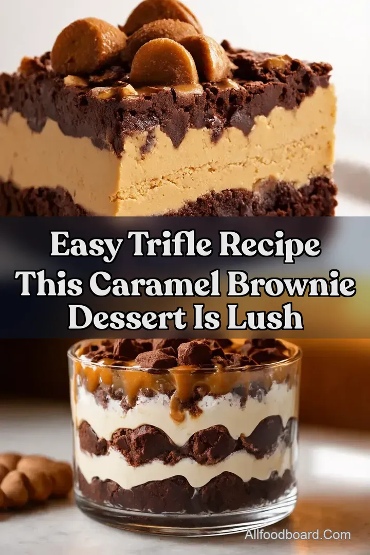 Easy Trifle Recipe This Caramel Brownie Dessert is Lush